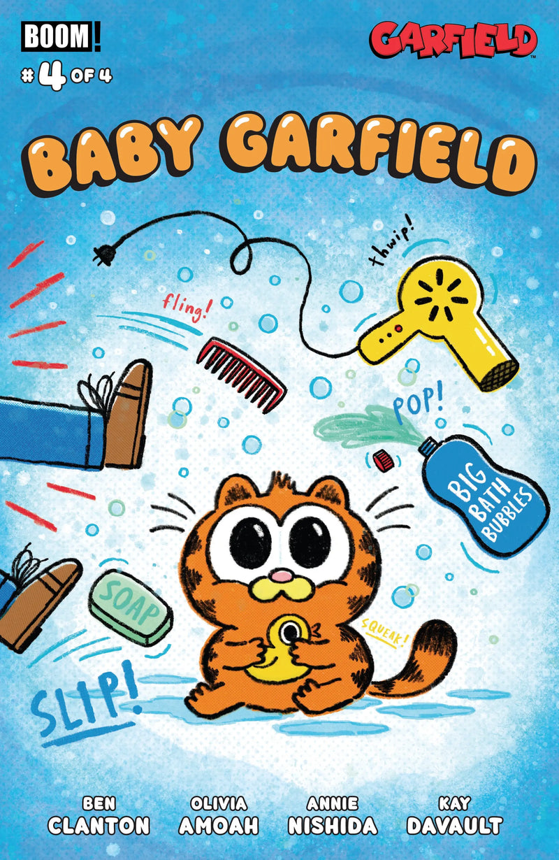 Baby Garfield #4 B Variant (Dressed, Clanton) Boom! Entertainment