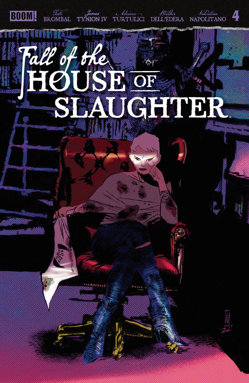 Fall Of The House Of Slaughter #4 B Main (Dresesd, Dell'edera) Boom! Entertainment