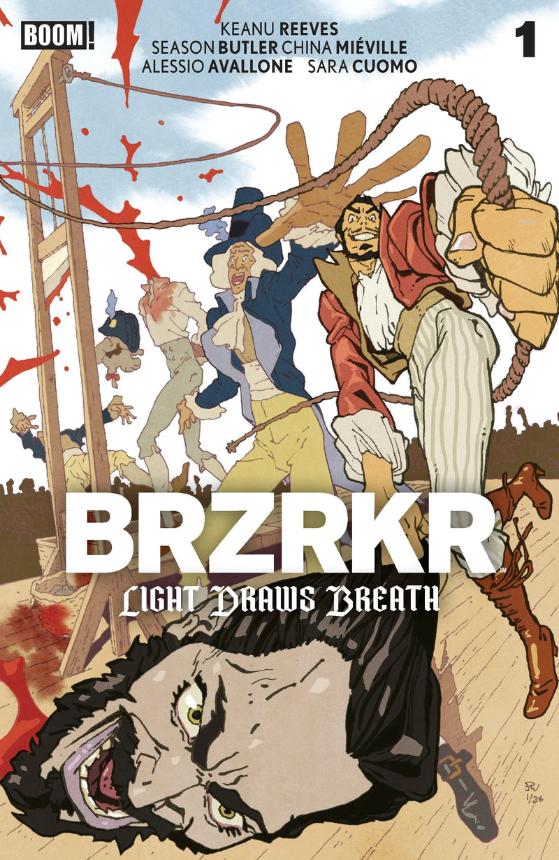 BRZRKR: Light Draws Breath #1 B Variant (Dressed, Wimberly) Boom! Entertainment