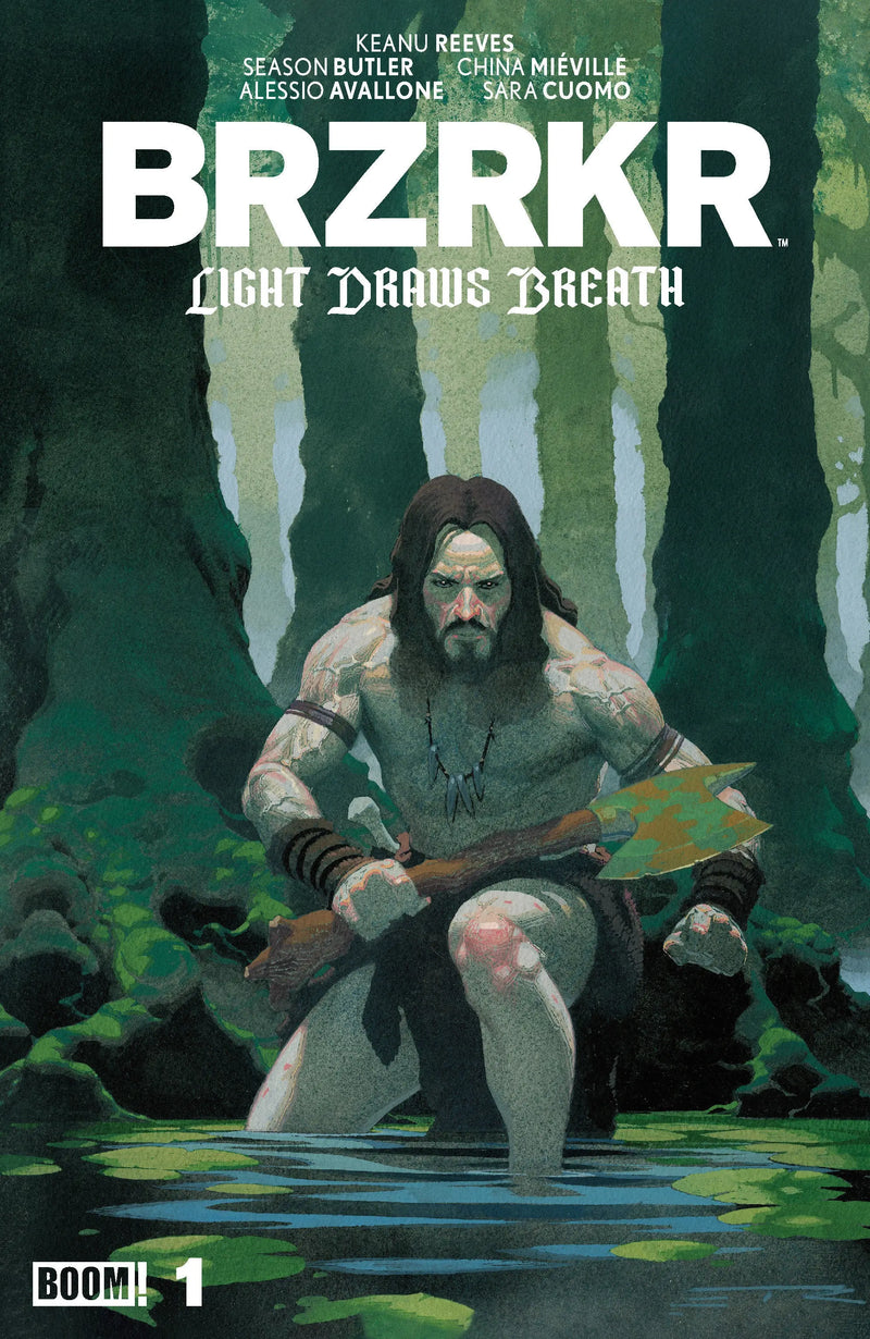 BRZRKR: Light Draws Breath #1 C Variant (Dressed, Foil, Ribic) Boom! Entertainment