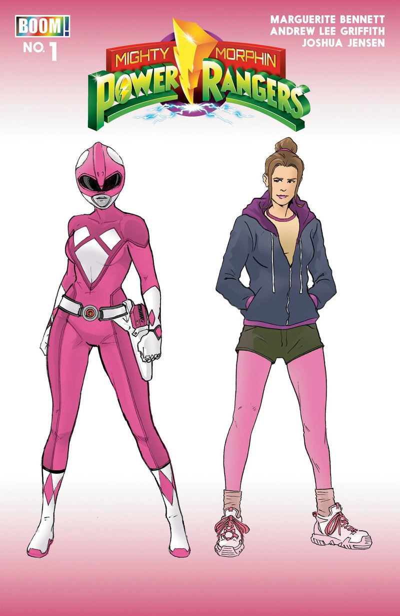 Mighty Morphin Power Rangers (2026) #1 Za 2nd Print (Dressed, Griffith) Boom! Entertainment