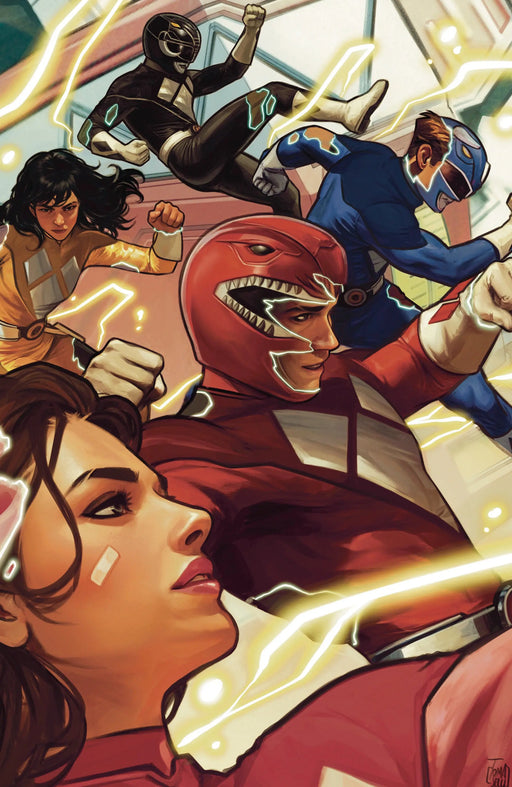 Mighty Morphin Power Rangers (2026) #1 H 1 in 25 Variant Edition Variant (Full Art, Tomaselli) Boom! Entertainment