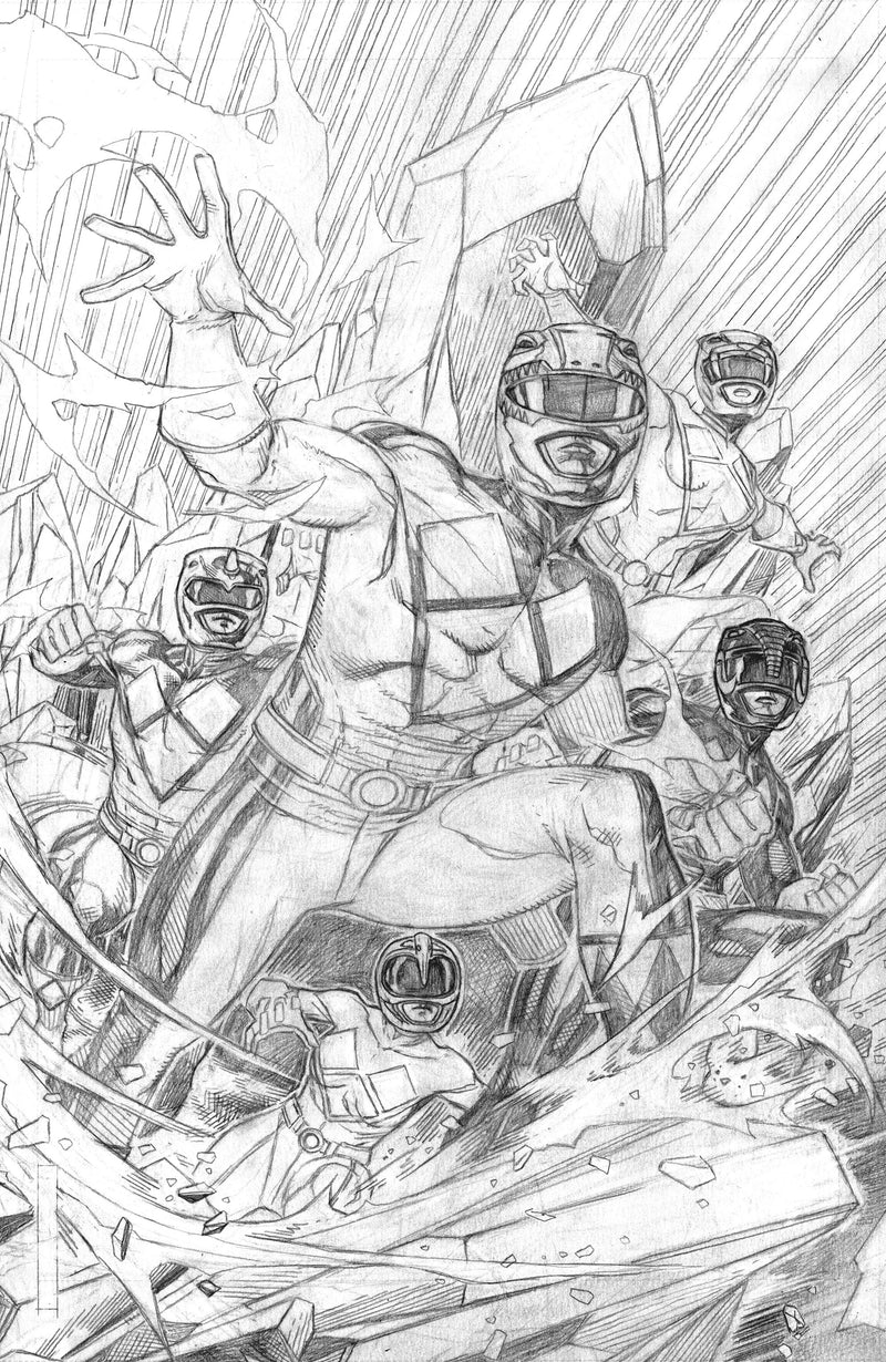 Mighty Morphin Power Rangers (2026) #1 M Unlimited Variant (Full Art, Cheung) Boom! Entertainment