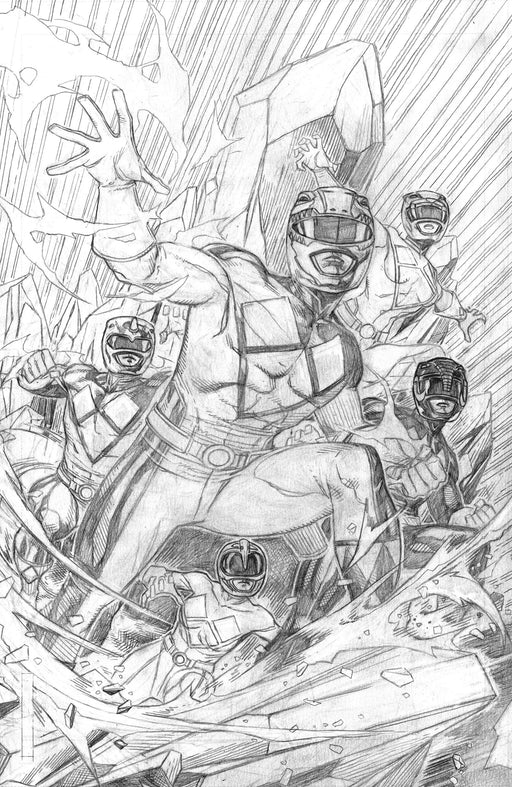 Mighty Morphin Power Rangers (2026) #1 M Unlimited Variant (Full Art, Cheung) Boom! Entertainment