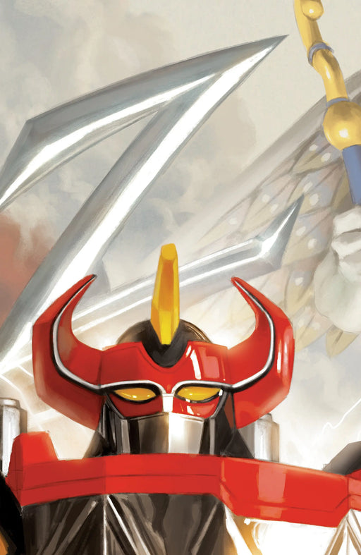 Mighty Morphin Power Rangers (2026) #2 C Megazord Connecting Variant (Full Art, Mercado) Boom! Entertainment