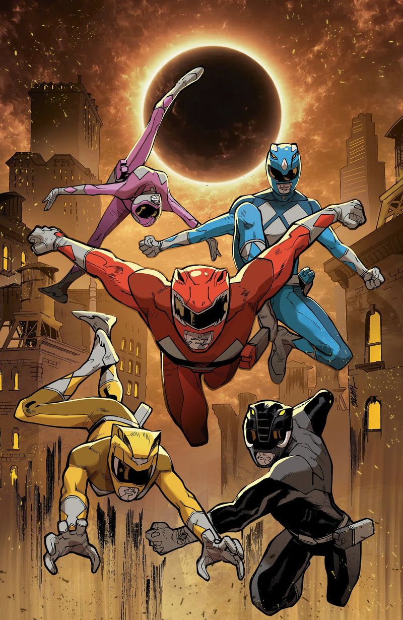 Mighty Morphin Power Rangers (2026) #2 E Foil Variant (Full Art, Foil, Balám) Boom! Entertainment