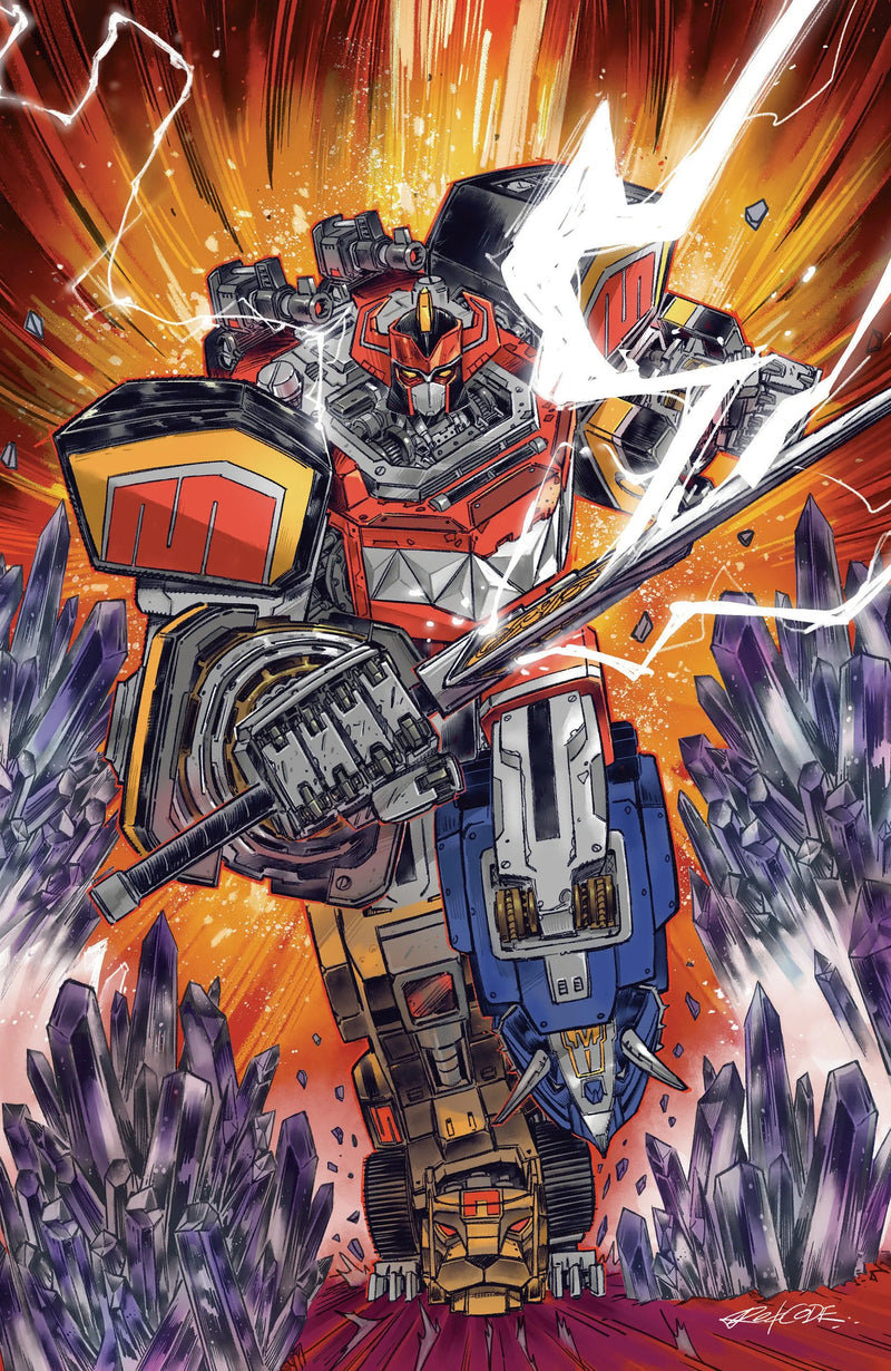 Mighty Morphin Power Rangers (2026) #2 G 1:20 Variant Edition (Full Art, Redcode) Boom! Entertainment
