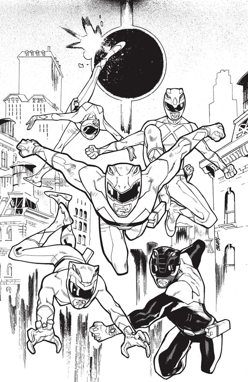 Mighty Morphin Power Rangers (2026) #2 H 1 in 25 Variant Edition (Full Art, Balám) Boom! Entertainment