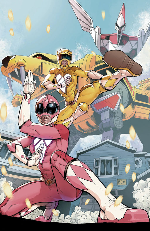 Mighty Morphin Power Rangers (2026) #3 F 1 in 10 Variant Edition Foil Variant (Full Art, Foil, Sevy) Boom! Entertainment