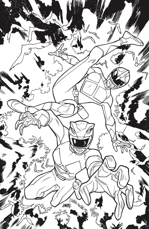 Mighty Morphin Power Rangers (2026) #3 H 1 in 25 Variant Edition Variant (Full Art, Balám) Boom! Entertainment