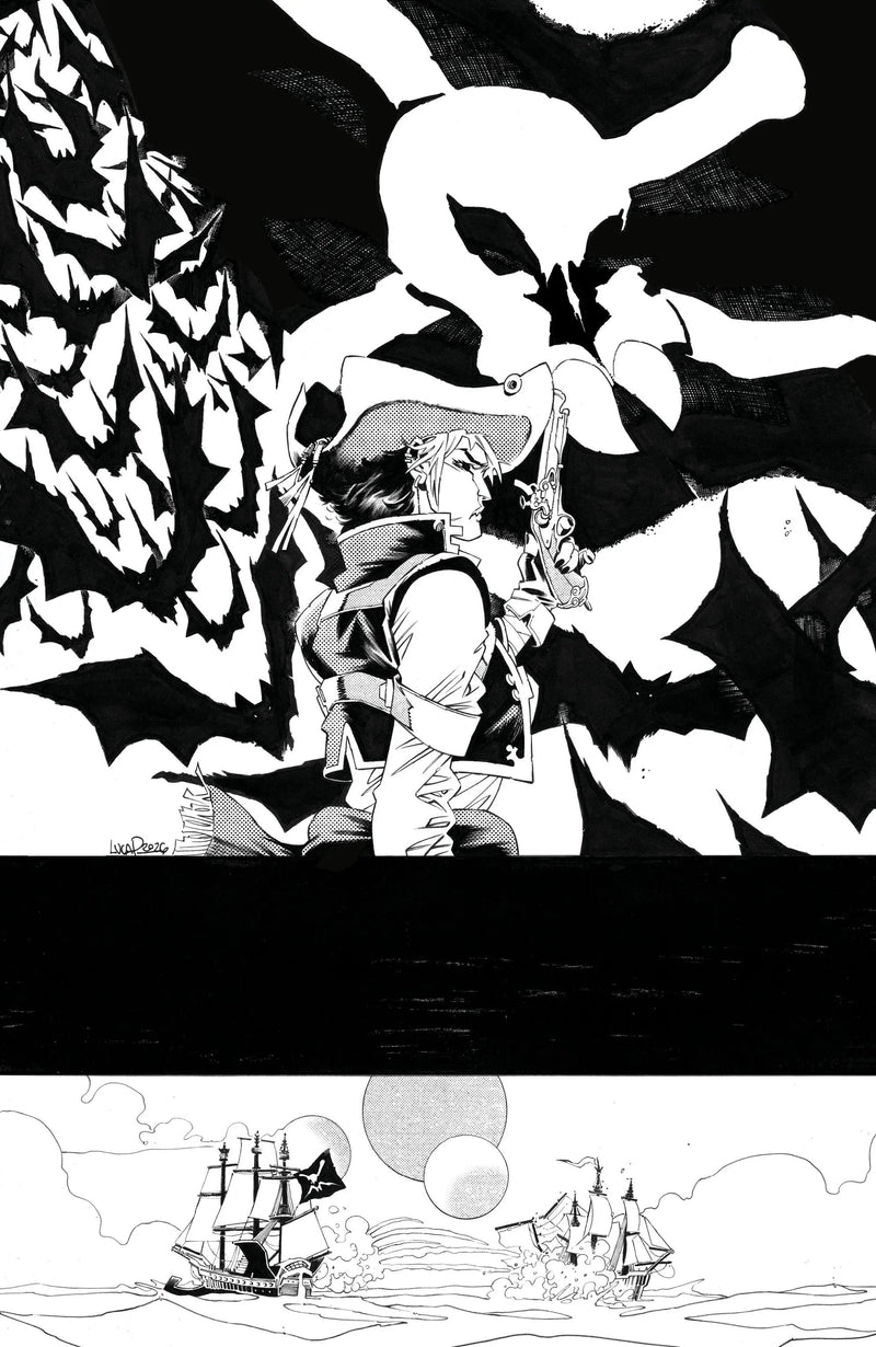 Vampyrates! #2 C 1 in 10 Variant Edition (Full Art, Pizzari) Boom! Entertainment