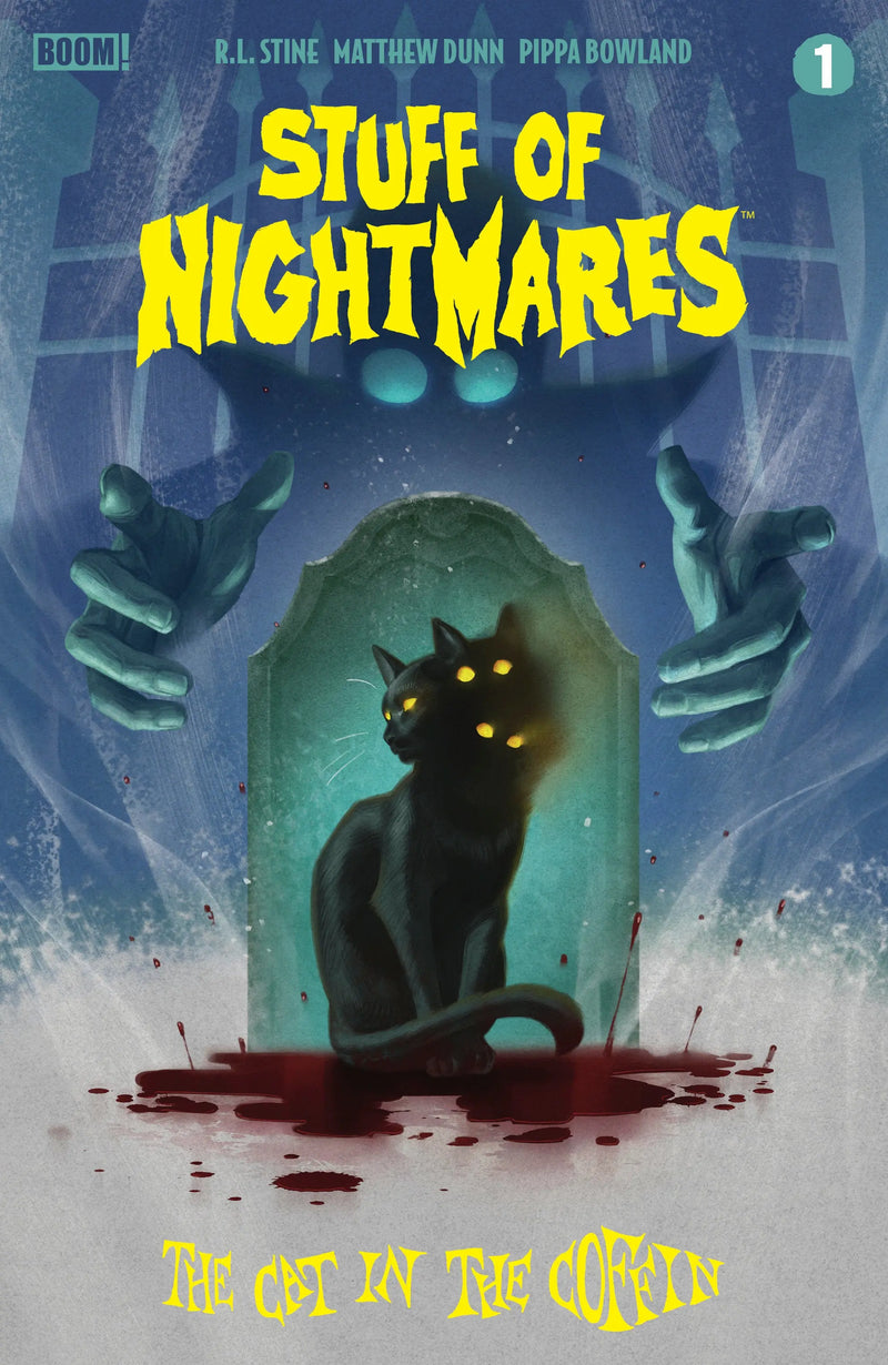 Stuff Of Nightmares: The Cat In The Coffin #1 B Variant (Dressed, Murakami) Boom! Entertainment