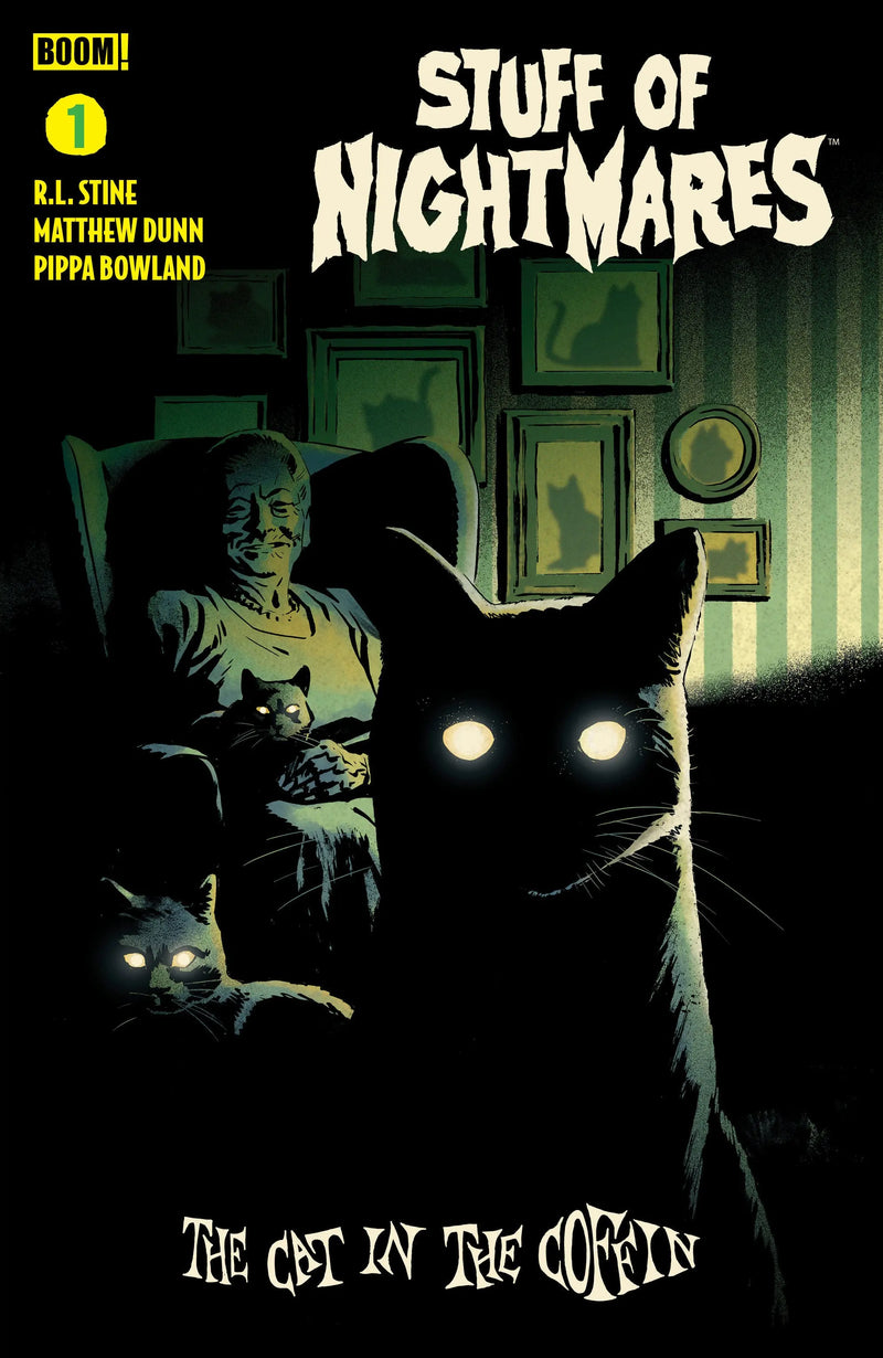 Stuff Of Nightmares: The Cat In The Coffin #1 C Homage Variant (Dressed, Gorham) Boom! Entertainment