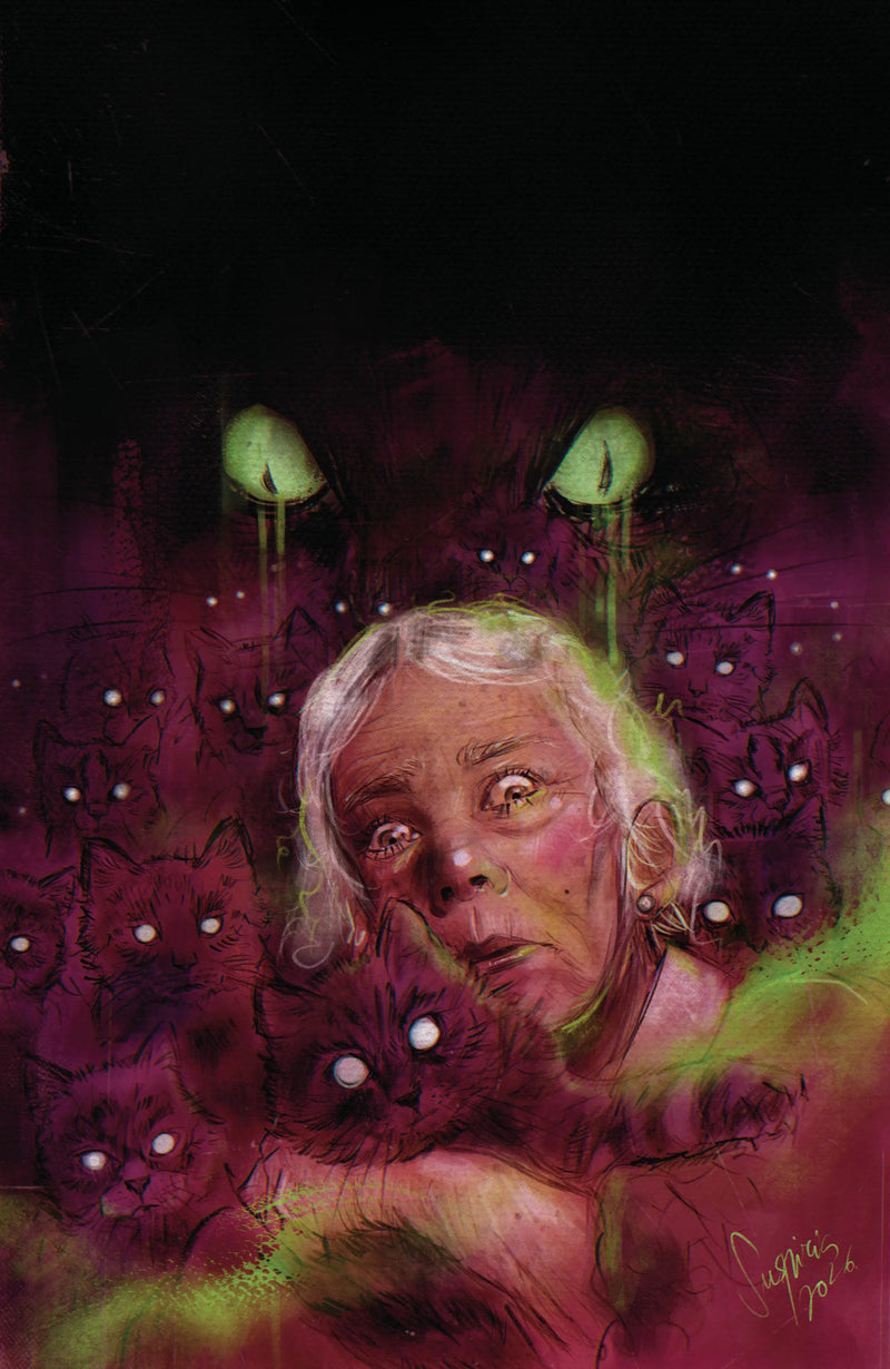 Stuff Of Nightmares: The Cat In The Coffin #1 F 1 in 10 Variant Edition (Full Art, Vilchez) Boom! Entertainment