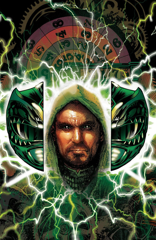 Power Rangers Green #1 F Foil Variant (Full Art, Foil, Harris) Boom! Entertainment