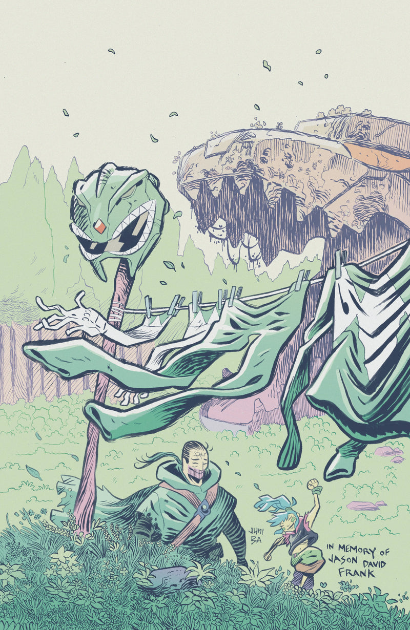 Power Rangers Green #1 H 1:20 Variant Edition Variant (Full Art, Ba) Boom! Entertainment
