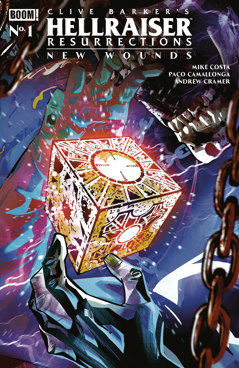 Hellraiser: Resurrections   New Wounds #1 B Variant (Dressed, Sabbatini) Boom! Entertainment