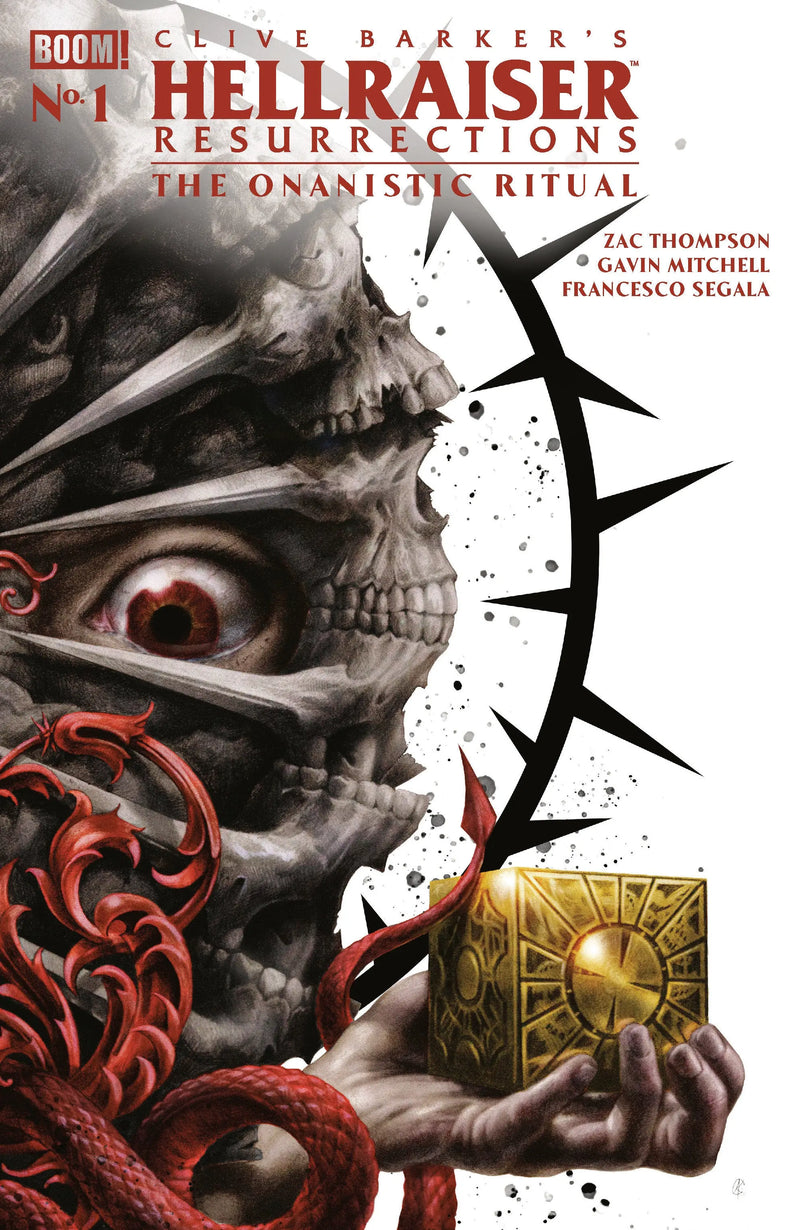 Hellraiser: Resurrections   The Onanistic Ritual #1 G Foc Reveal Variant (Dressed, Currey) Boom! Entertainment