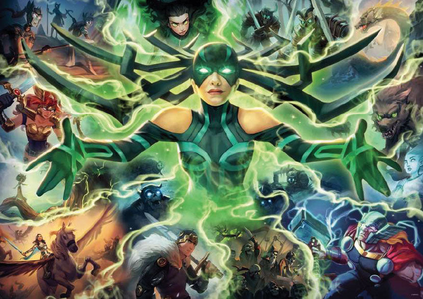 Marvel Villainous: Hela Puzzle 1000p