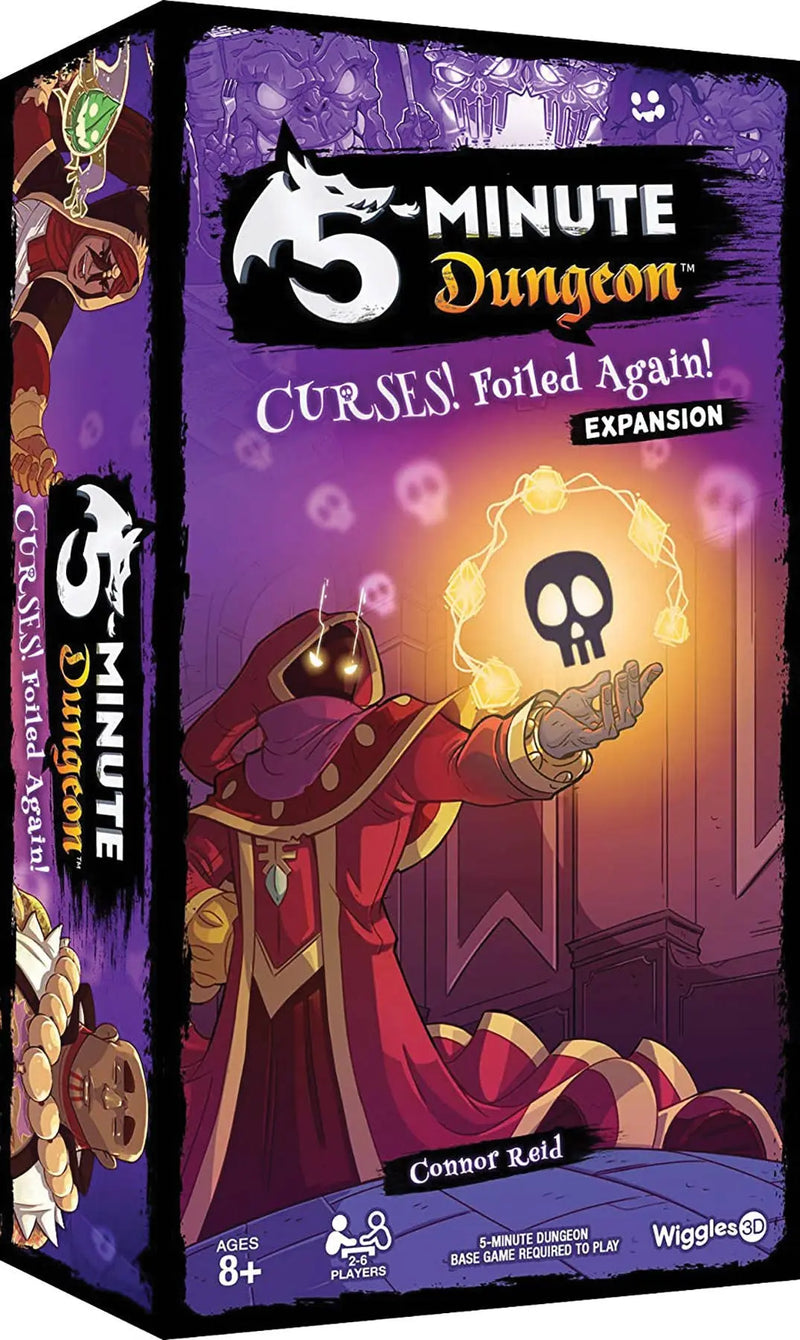 5 Minute Dungeon Curses! Foiled Again! Expansion Outset Games and Cobble Hill Puzzles