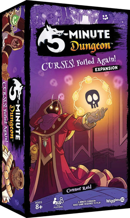 5 Minute Dungeon Curses! Foiled Again! Expansion Outset Games and Cobble Hill Puzzles