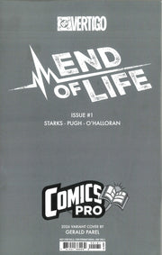 End Of Life #1 ComicsPro Variant Cover by Gerald Parel DC Comics