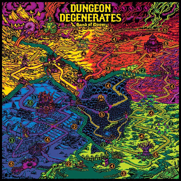 Dungeon Degenerates: Hand of Doom - Fifth Printing GOBLINKO