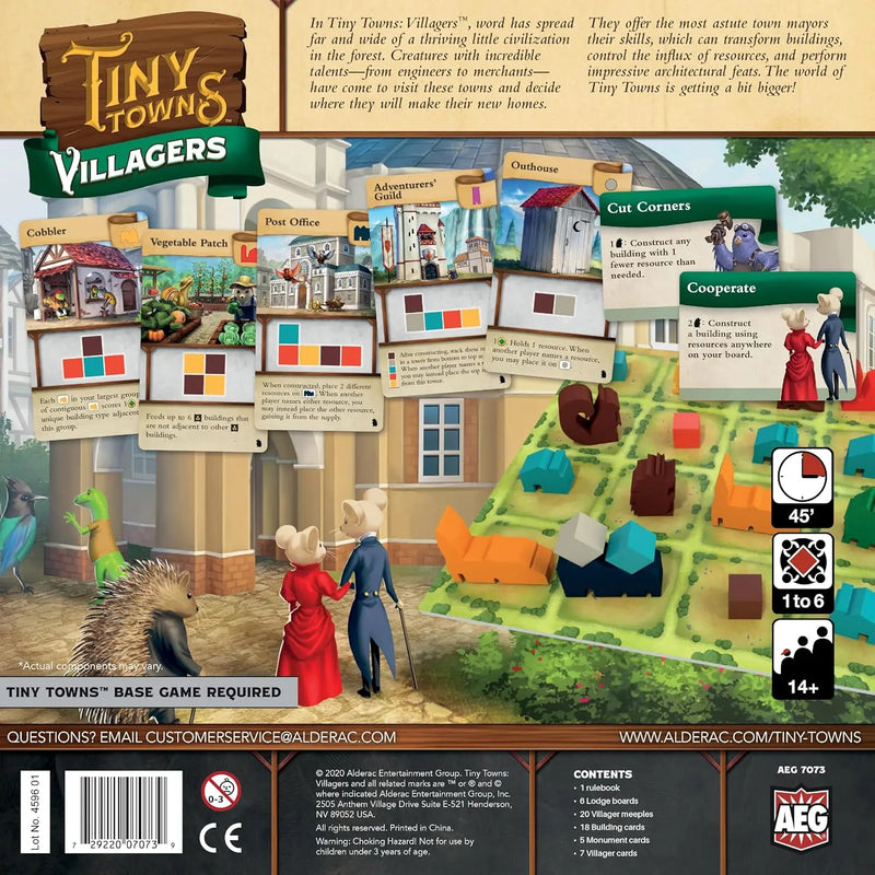 Tiny Towns: Villagers Expansion AEG