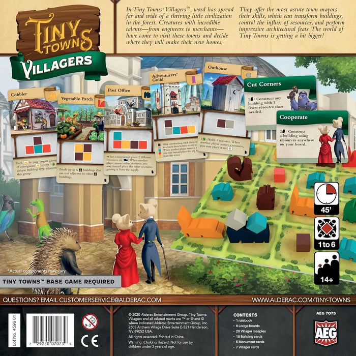 Tiny Towns: Villagers Expansion