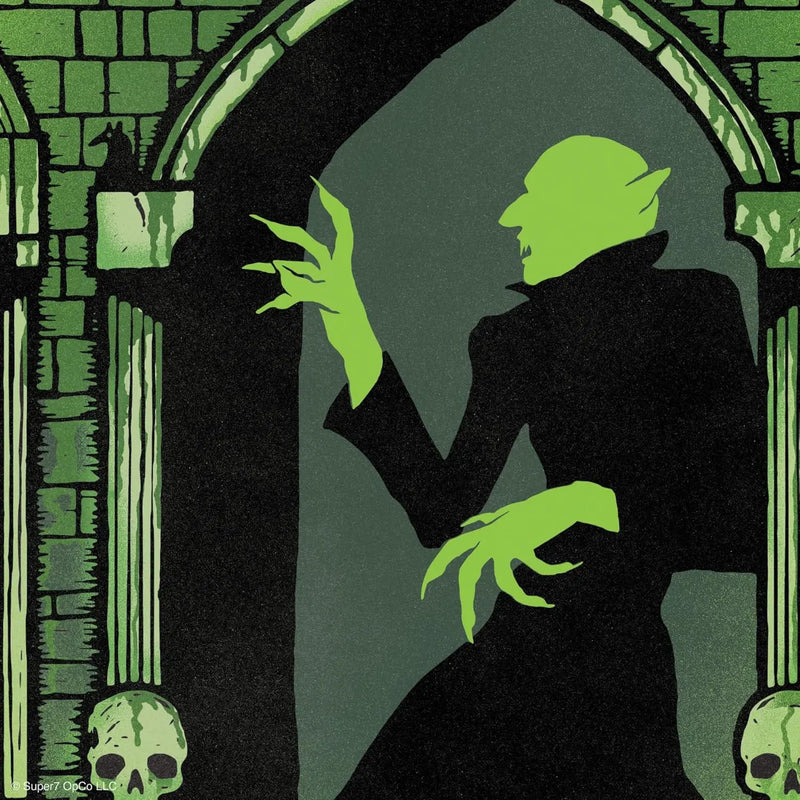 Super 7 Nosferatu Reaction Figures -Nosferatu (Film Poster) Super 7