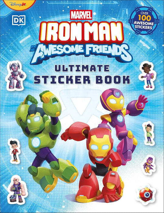 Marvel Iron Man And His Awesome Friends Ultimate Sticker Book