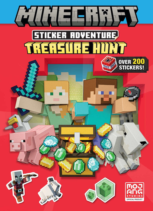 Minecraft Sticker Adventure: Treasure Hunt Minecraft