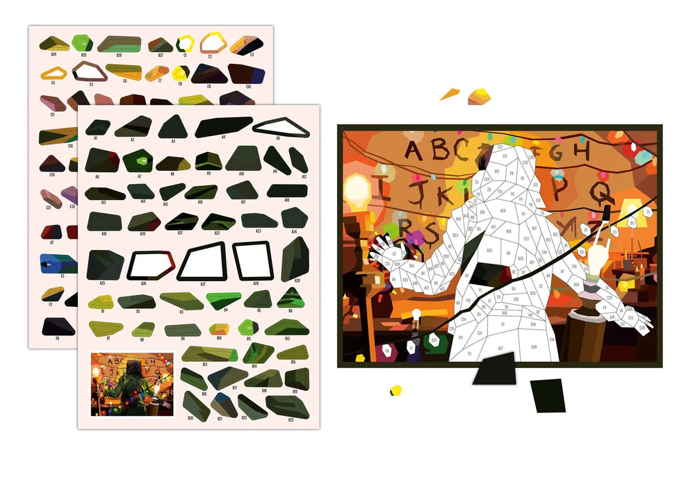 Stranger Things: The Official Color-with-Stickers Book Random House Books for Young Readers