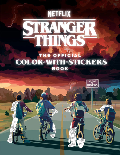 Stranger Things: The Official Color With Stickers Book Random House Books for Young Readers