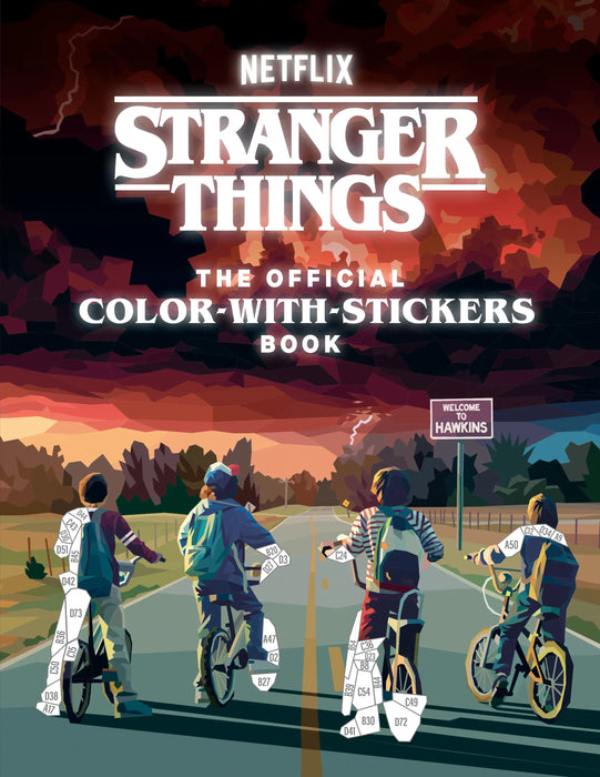 Stranger Things: The Official Color With Stickers Book Random House Books for Young Readers