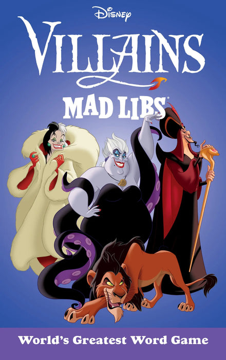 Disney Villains Mad Libs Penguin Publishing Group