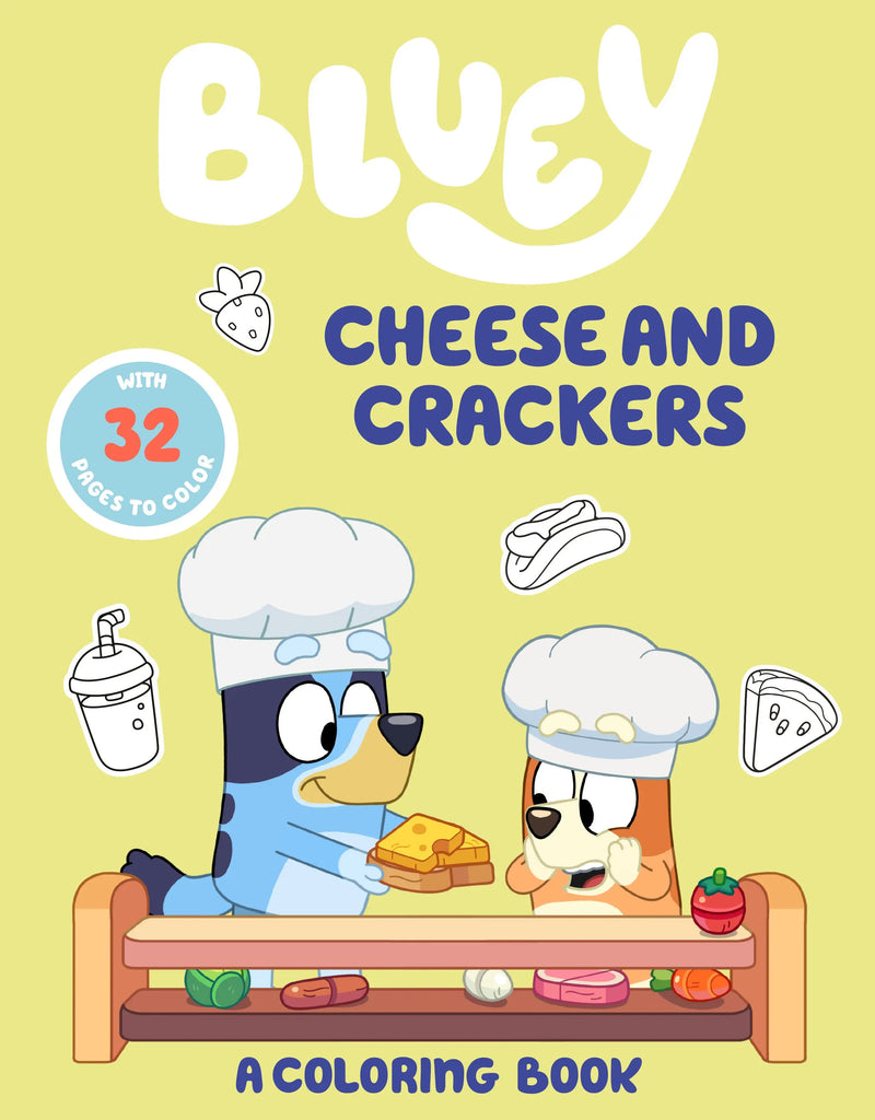 Bluey: Cheese And Crackers: A Coloring Book Penguin Publishing Group