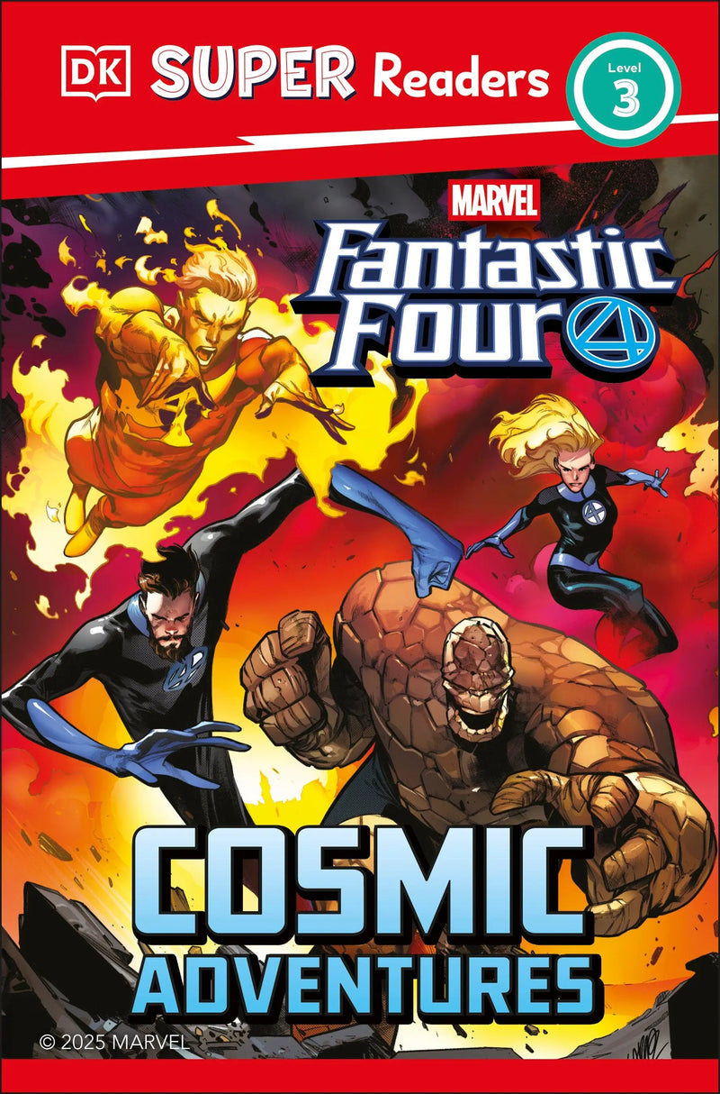 DK Super Readers Level 3 Marvel Fantastic Four Cosmic Adventures DK Publishing