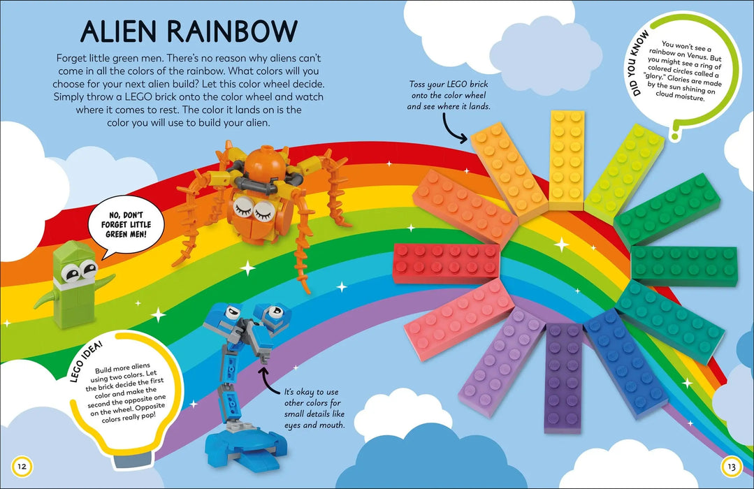 LEGO Ideas Activity Book Space:  Packed with LEGO Building and Sticker Activities and Fun Facts. With 500+ Stickers!