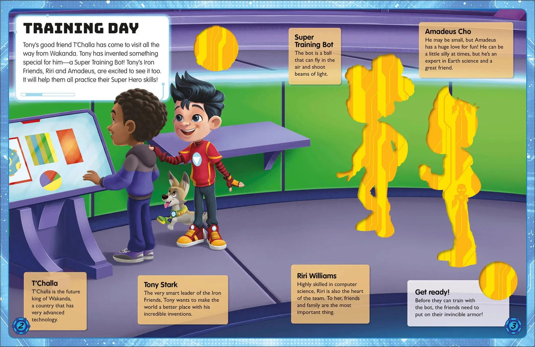 Marvel Iron Man And His Awesome Friends Ultimate Sticker Book