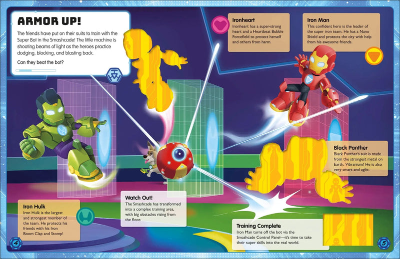 Marvel Iron Man And His Awesome Friends Ultimate Sticker Book DK Publishing