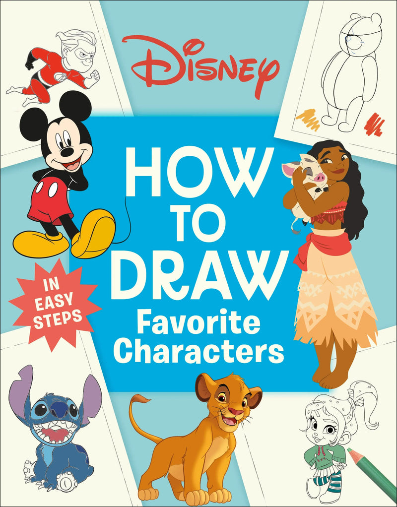 Disney How To Draw Favorite Characters DK Publishing