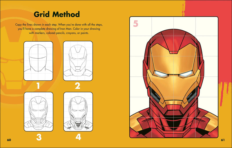 Marvel How To Draw Awesome Characters DK Publishing