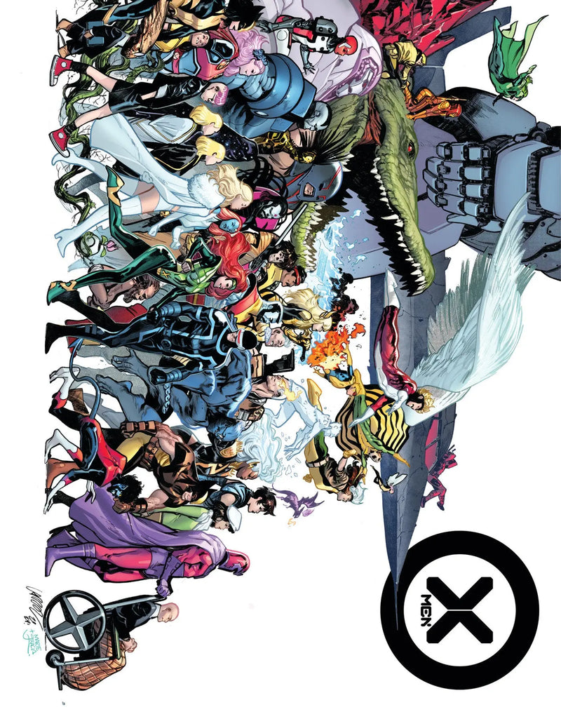 Fall Of The House Of X/Rise Of The Powers Of X Omnibus Pepe Larraz Cover [Direct Market Only] Marvel Comics