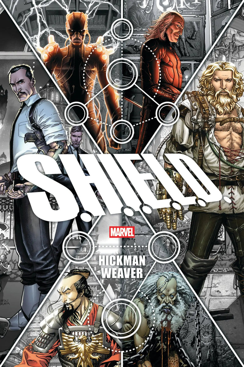 S.H.I.E.L.D. By Hickman & Weaver Omnibus Dustin Weaver Cover [Direct Market Only] Marvel Comics