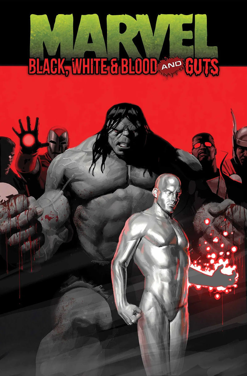 Marvel: Black, White & Blood And Guts Marvel Comics