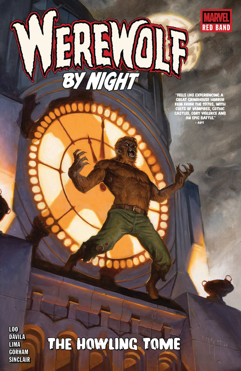 Werewolf By Night: Red Band - The Howling Tome Marvel Comics