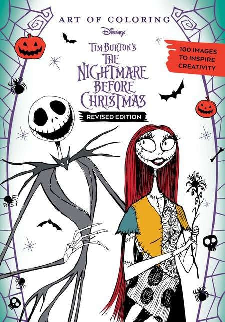 Art Of Coloring: Disney Tim Burton's The Nightmare Before Christmas TP