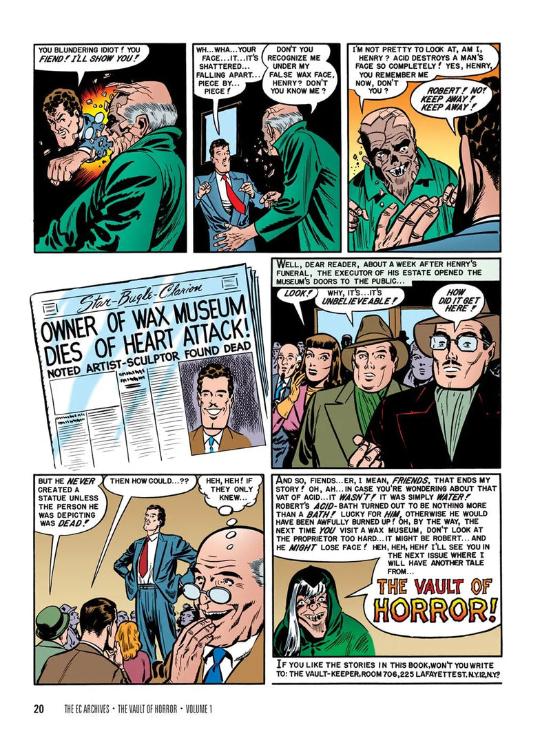 EC Archives Vault Of Horror TPB Dark Horse