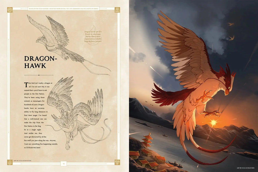 Beasts Of The Four Nations: Creatures From Avatar: The Last Airbender And The Legend Of Korra Dark Horse